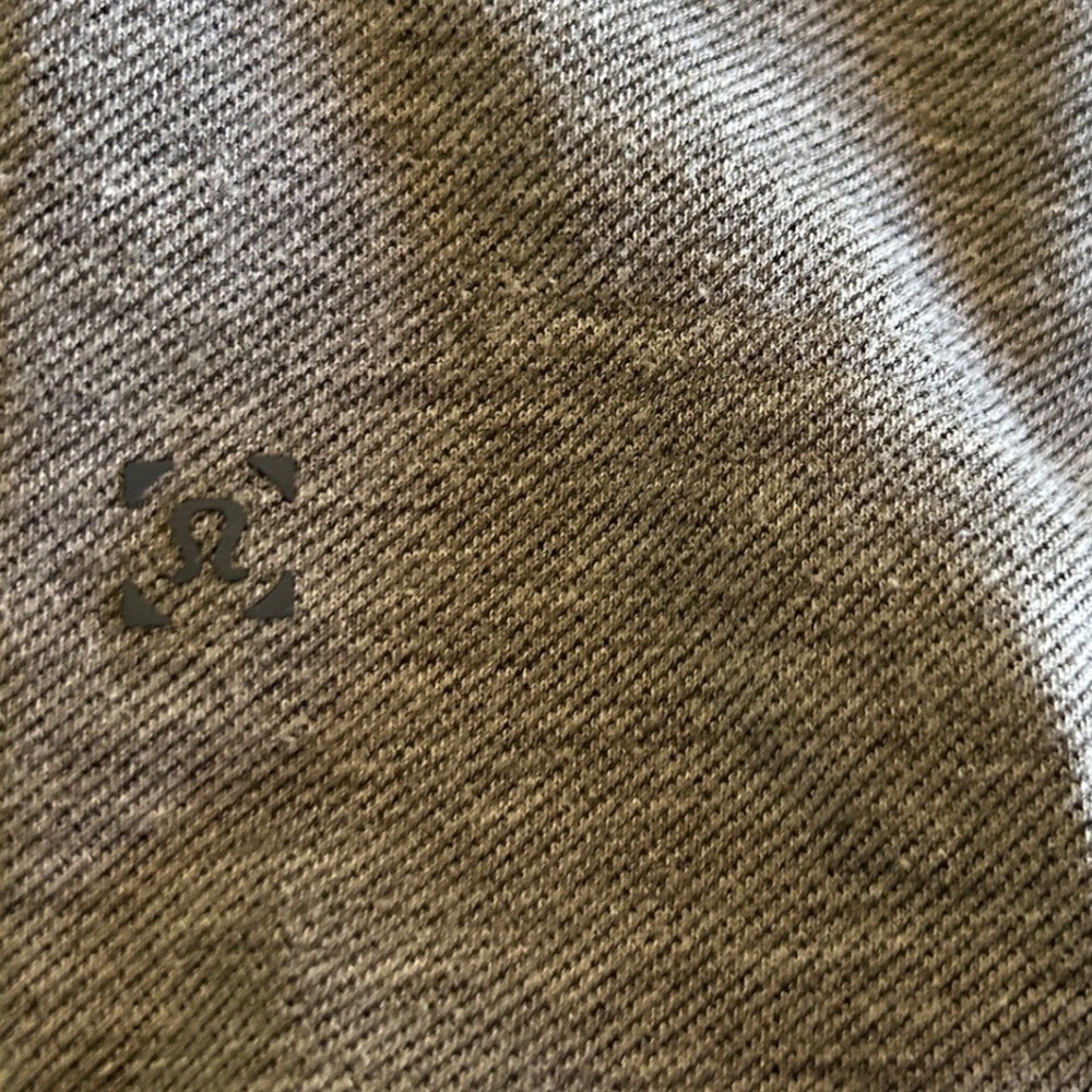 Lululemon Metal Vent Tech Polo Shirt Gray Short Sleeve Men's Size L (No Tag) - Picture 6 of 6